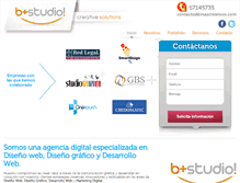 Tablet Screenshot of bmascreativos.com